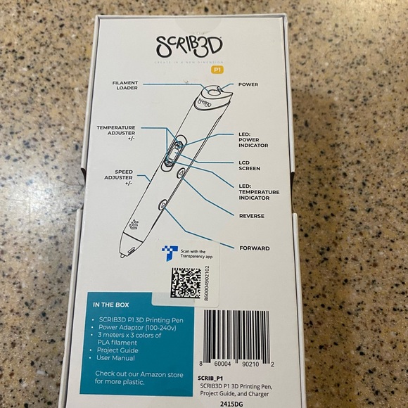 Blue 3D Pen with Filament Refill Bundle - Picture 6 of 6